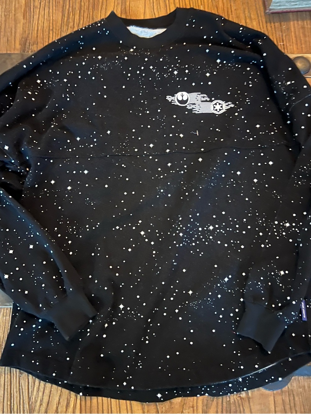 DISNEY PARKS 2020 Black Star Wars Rebels /Imperial Spirit Jersey Sz S